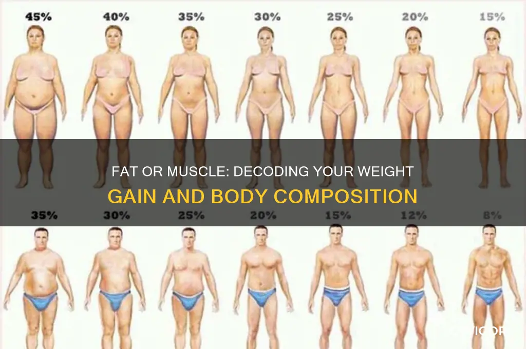 is it fat or muscle weight gain