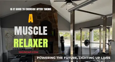 Exercising After Muscle Relaxers: Safe or Risky Move?
