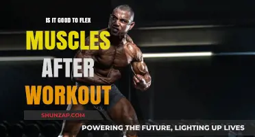 Flexing Muscles Post-Workout: Benefits, Risks, and Best Practices