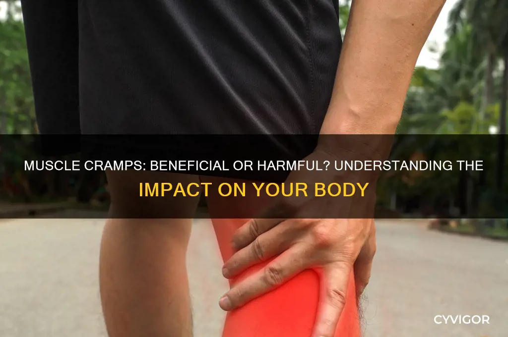 is it good to let your muscles cramp