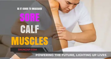 Massaging Sore Calf Muscles: Benefits, Techniques, and Recovery Tips