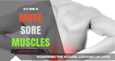 Moving Sore Muscles: Benefits, Risks, and Recovery Tips