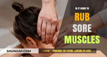 Rubbing Sore Muscles: Effective Relief or Harmful Practice?