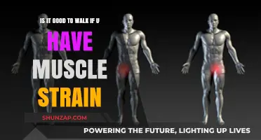 Walking with Muscle Strain: Benefits, Risks, and Recovery Tips