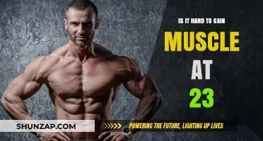 Gaining Muscle at 23: Challenges, Myths, and Effective Strategies