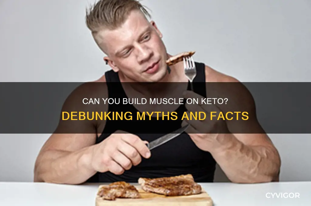 is it hard to gain muscle on keto