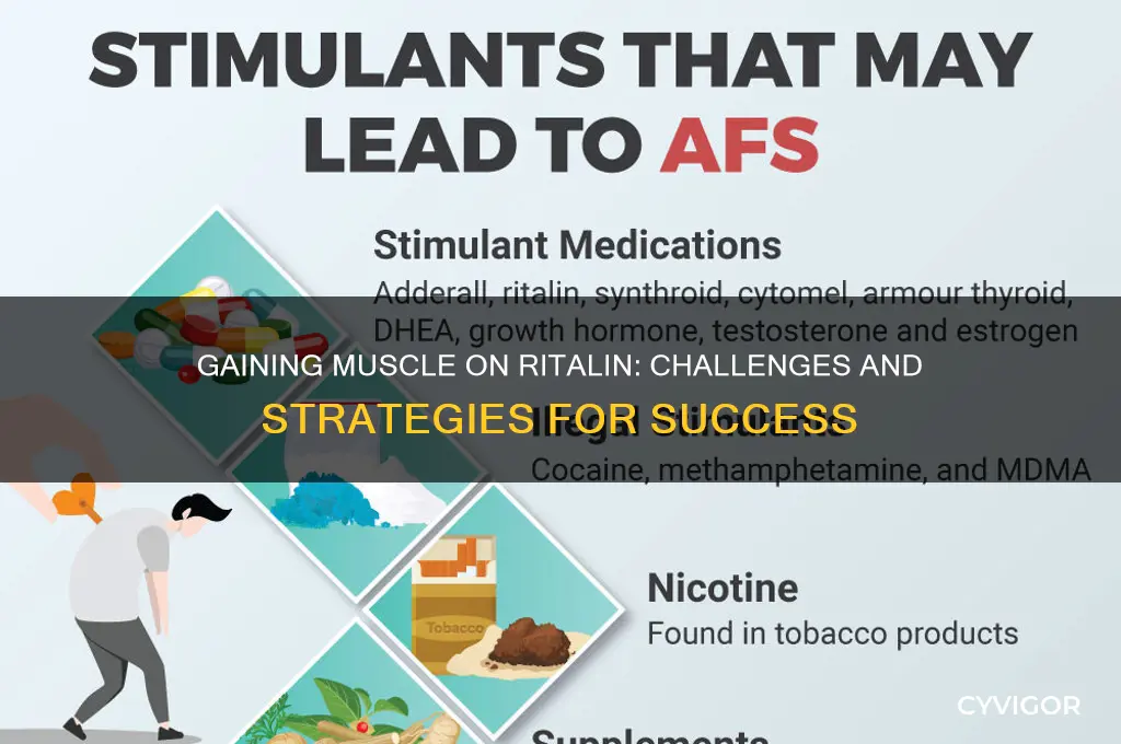 is it hard to gain muscle on ritalin