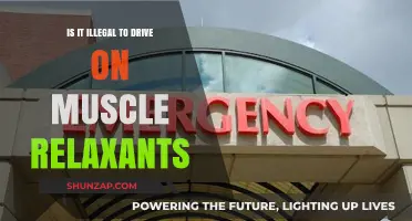 Driving on Muscle Relaxants: Legal Risks and Safety Concerns Explained