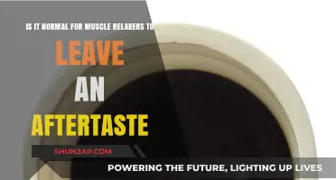 Muscle Relaxers and Aftertaste: Is This Normal Experience?