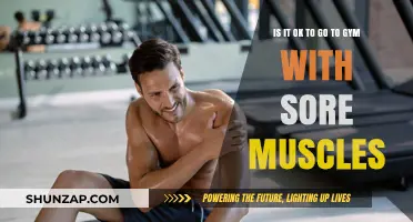Gym with Sore Muscles: Safe Practice or Risky Move?
