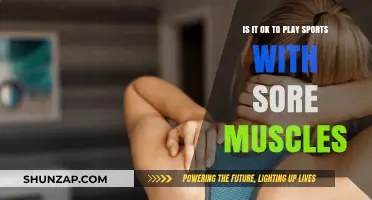 Playing Sports with Sore Muscles: Safe Practice or Risky Move?
