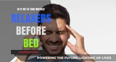 Muscle Relaxers Before Bed: Safe or Risky for Sleep?