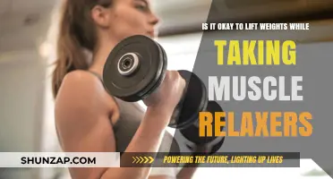 Lifting Weights on Muscle Relaxers: Safe or Risky Move?