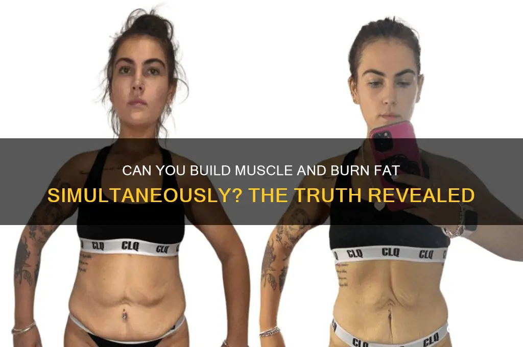 is it possible to gain muscle and burn fat