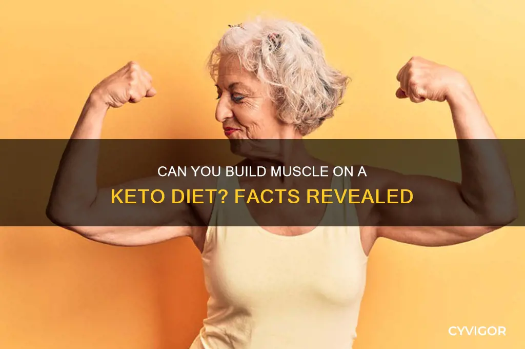 is it possible to gain muscle during keto diet