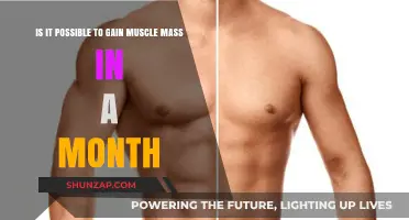 Can You Build Significant Muscle Mass in Just One Month?
