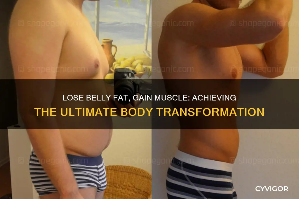is it possible to lose belly fat and gain muscle