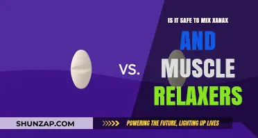 Mixing Xanax and Muscle Relaxers: Potential Risks and Safety Concerns