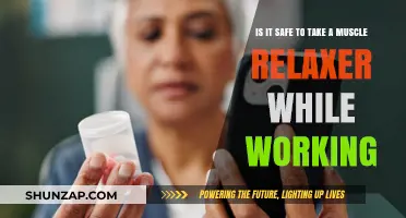 Muscle Relaxers at Work: Safety Concerns and Productivity Risks