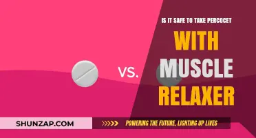 Mixing Percocet and Muscle Relaxers: Potential Risks and Safety Concerns