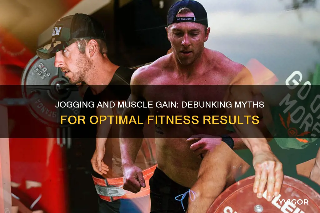 is jogging bad for muscle gain