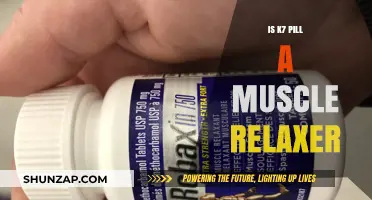 Is K7 Pill a Muscle Relaxer? Facts and Safety Concerns
