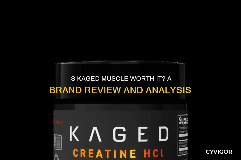 is kaged muscle a good brand
