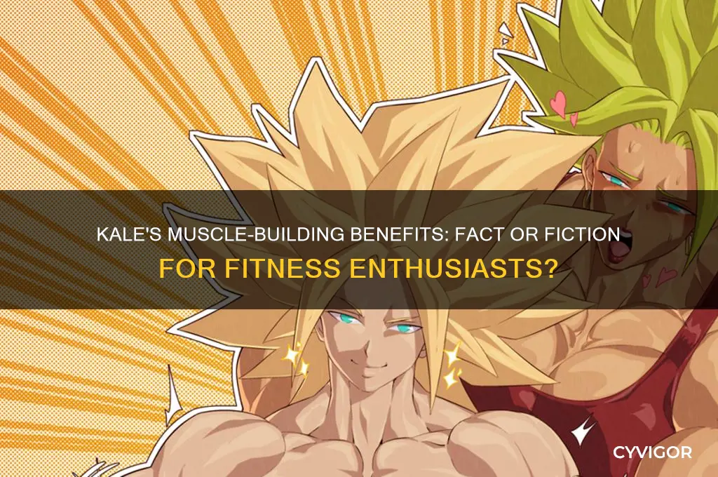 is kale good for growing muscle