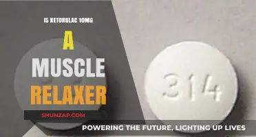 Ketorolac 10mg: Muscle Relaxer or Pain Reliever? Unveiling Facts