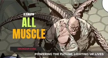 Kingpin's Physique: Beyond Muscles?