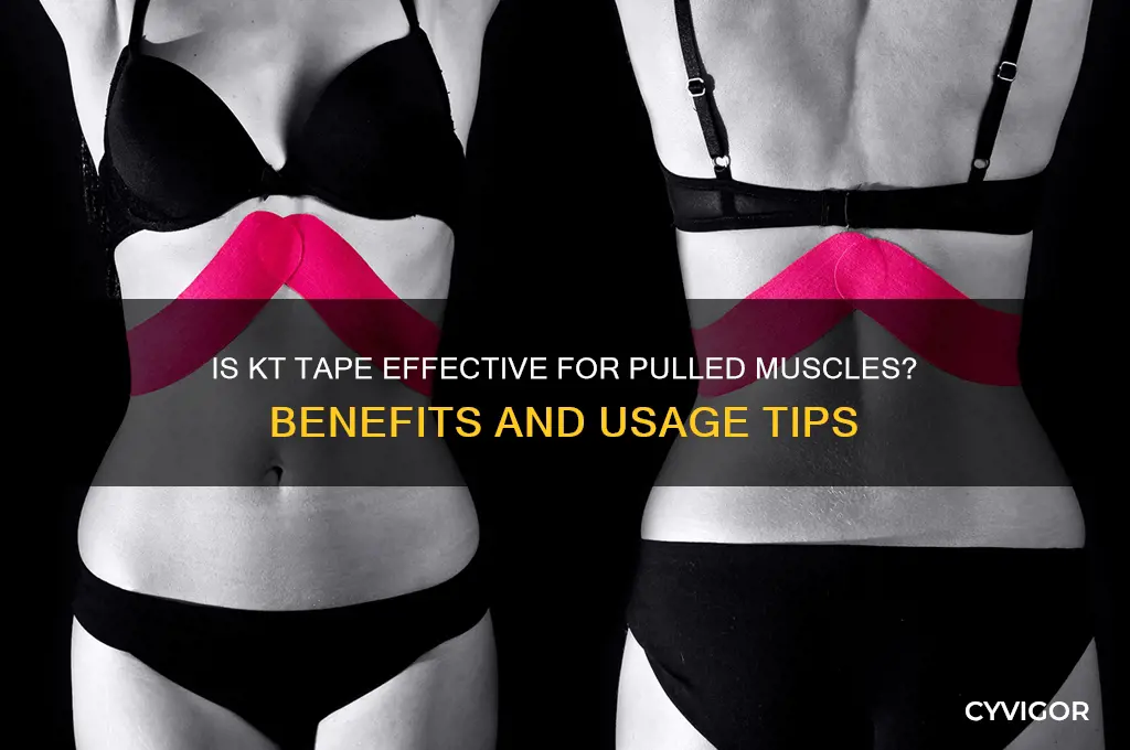 is kt tape good for pulled muscles