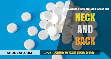 Lorazepam as Muscle Relaxer: Effective for Neck and Back Pain?