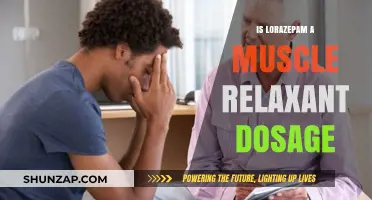 Lorazepam as Muscle Relaxant: Dosage, Uses, and Safety Tips