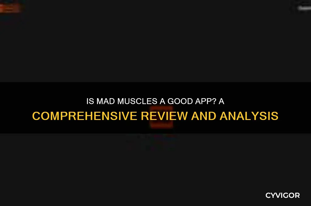 is mad muscles a good app
