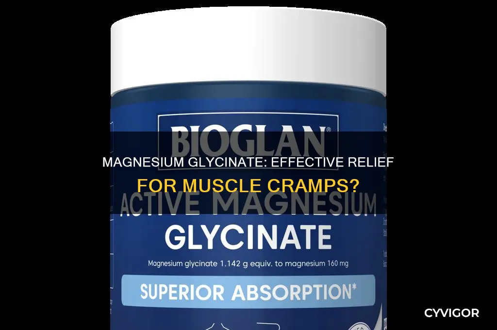 is magnesium glycinate good for muscle cramps