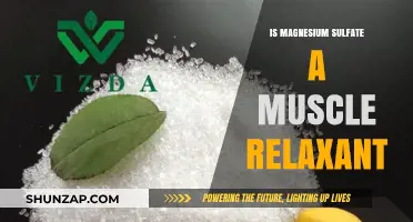 Magnesium Sulfate: Muscle Relaxant Benefits and Uses Explained