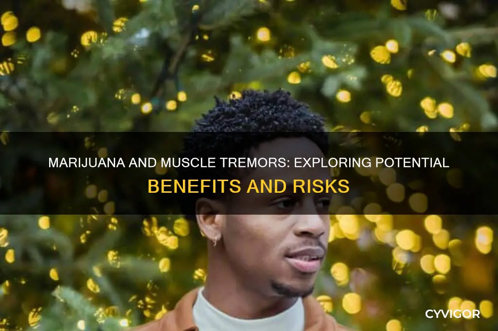 is marijuana good for muscle tremors