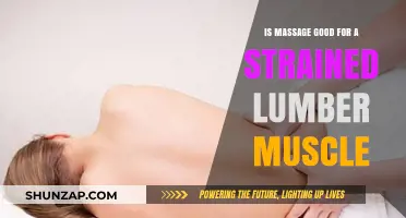 Massage Therapy for Strained Lumbar Muscles: Benefits and Considerations