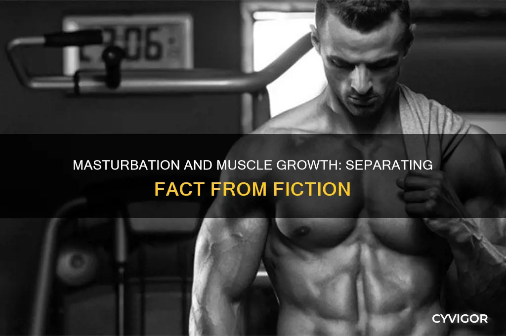 is masturbating good for muscle growth