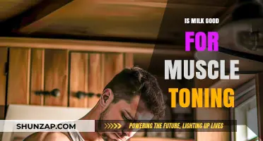Milk and Muscle Toning: Unlocking the Benefits for Fitness Enthusiasts