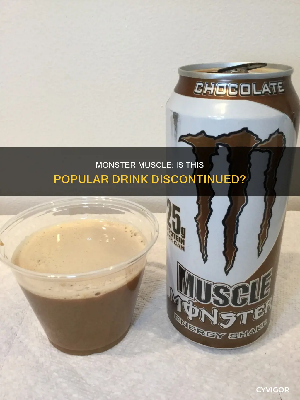 is monster muscle discontinued