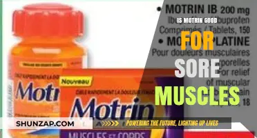 Motrin for Muscle Pain: Effective Relief or Just a Myth?