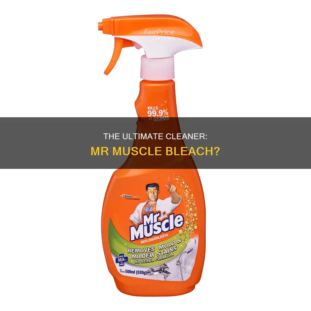is mr muscle bleach