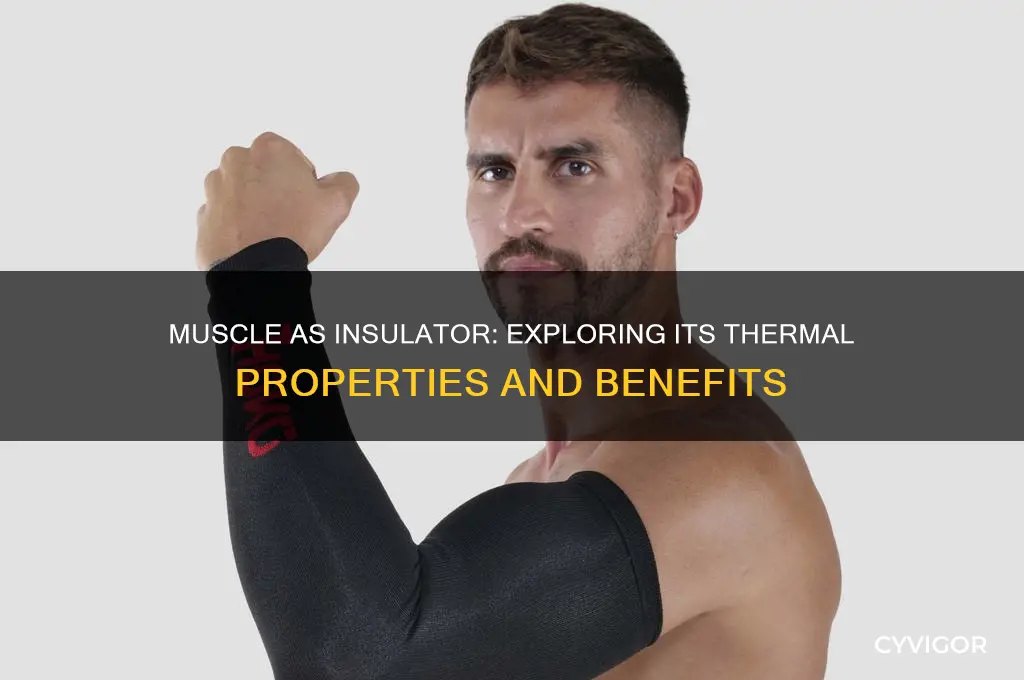 is muscle a good insulator