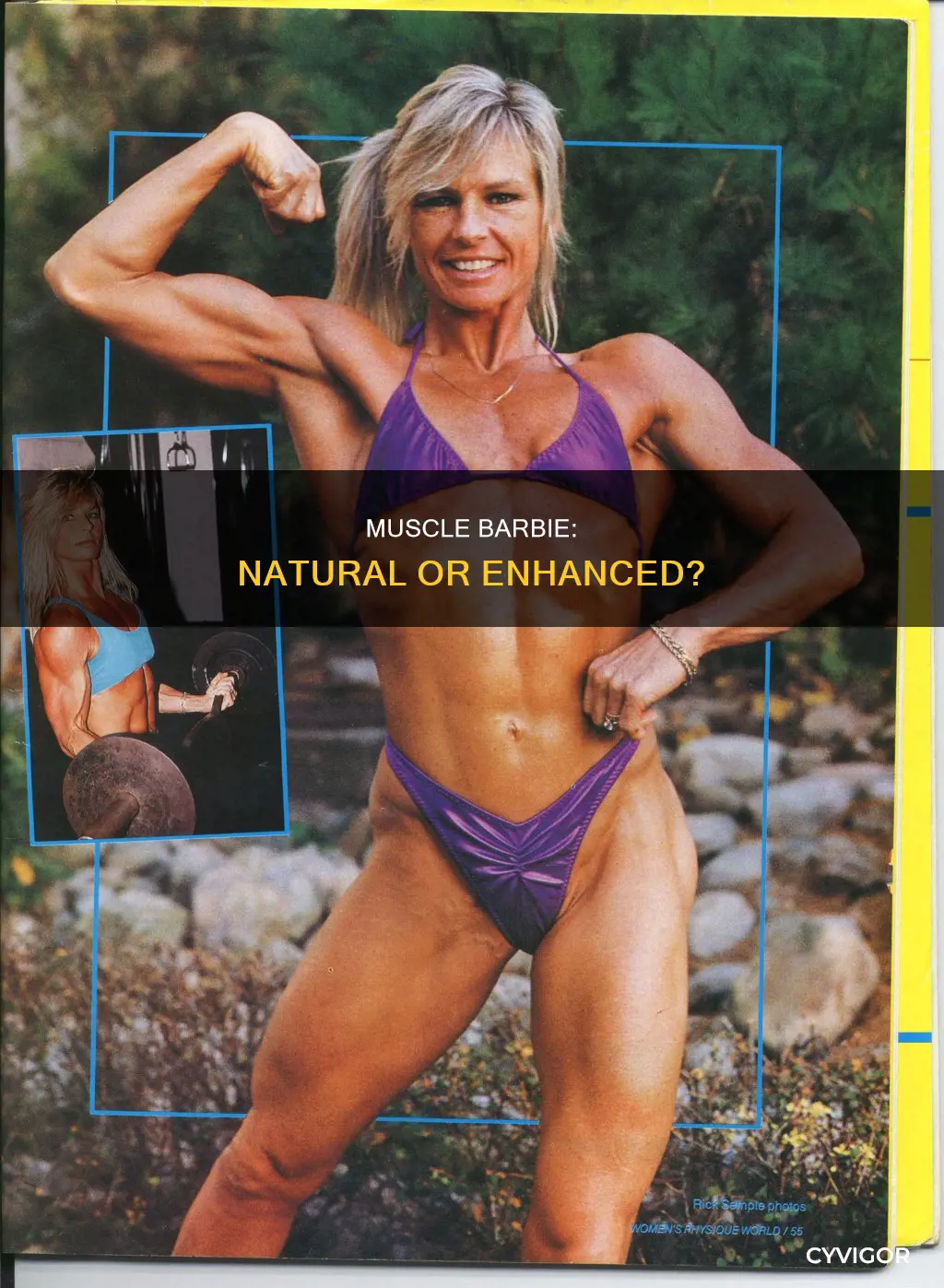 is muscle barbie natural
