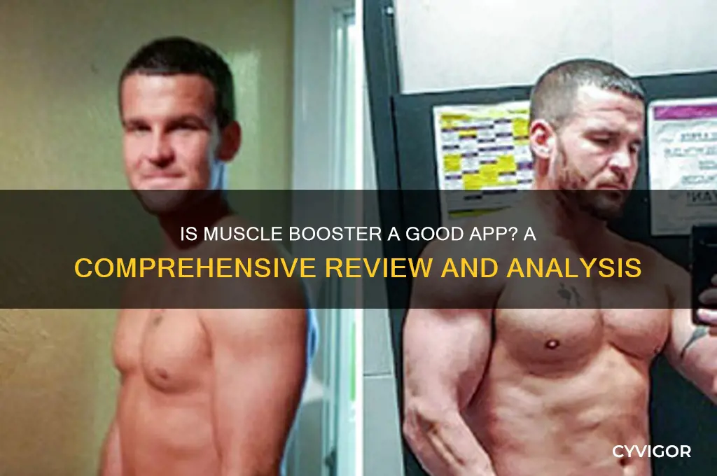 is muscle booster a good app