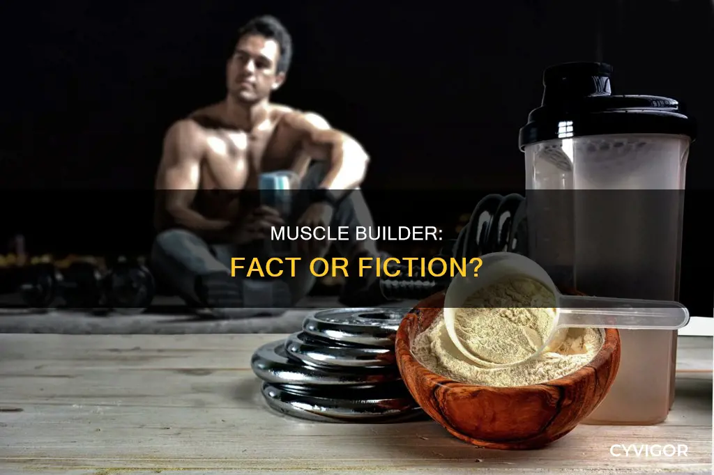 is muscle buidler real