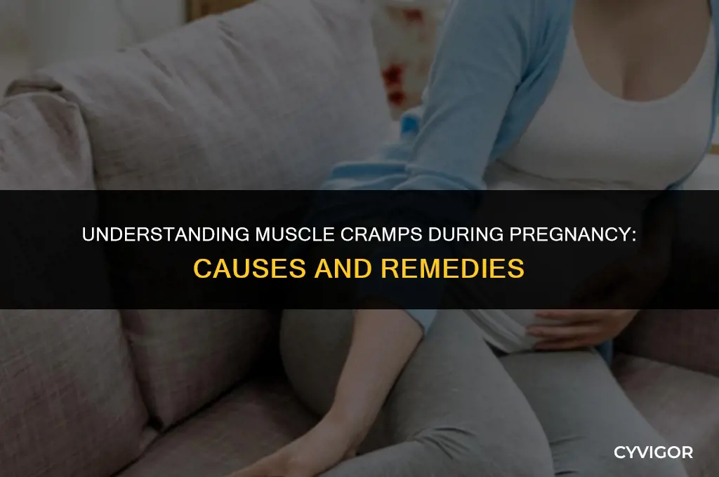 is muscle cramp bad when pregnant