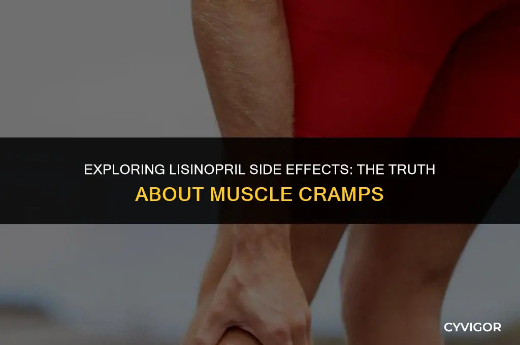 is muscle cramps a side effect of lisinopril