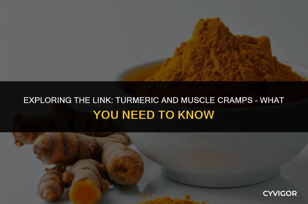 is muscle cramps a side effect of turmeric